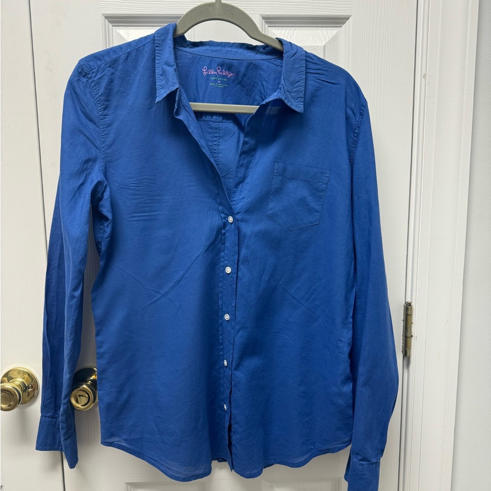 Lilly Pulitzer Long Sleeve Blouse